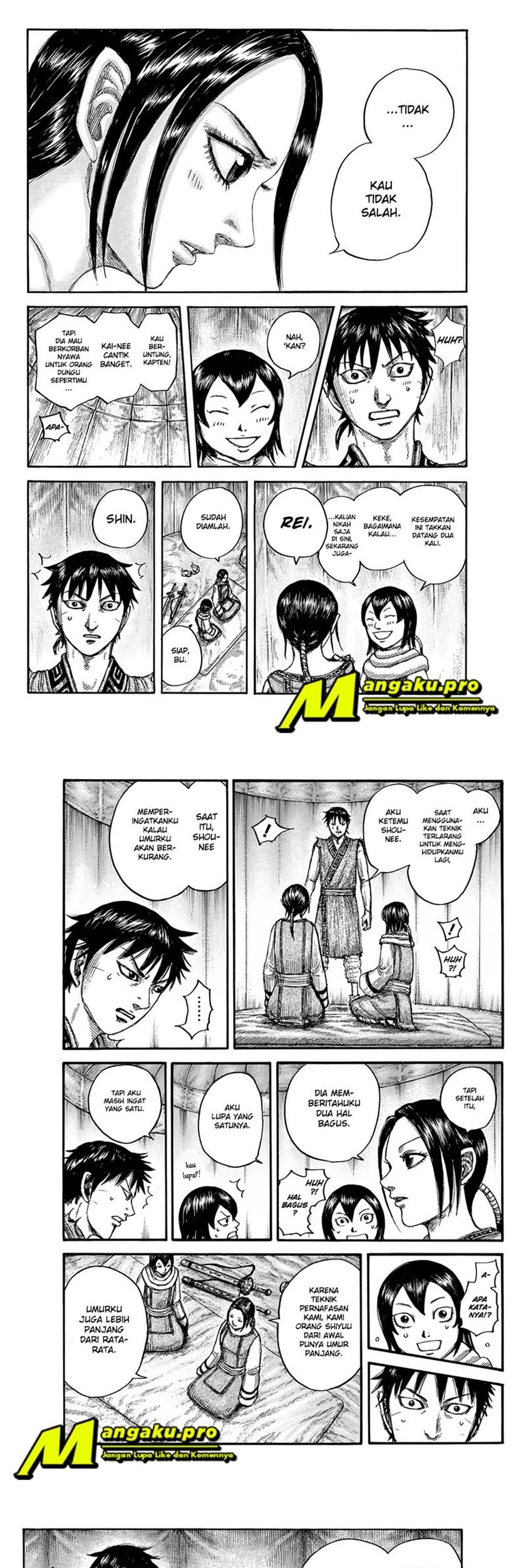 Kingdom Chapter 670 Gambar 7