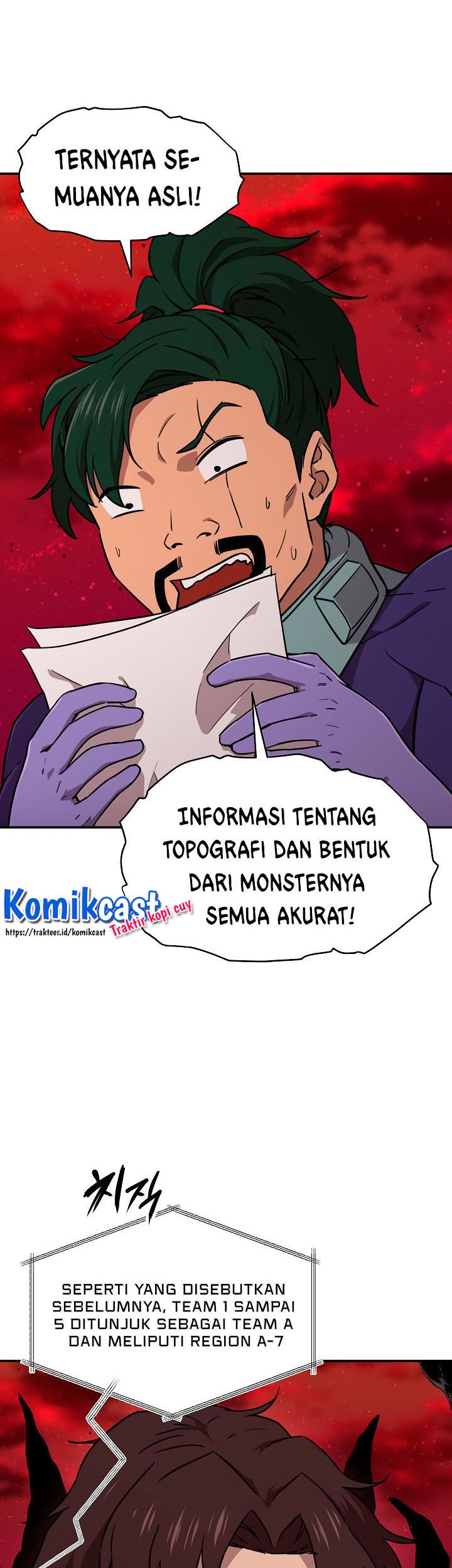 My Dad Is Too Strong Chapter 50 Gambar 35