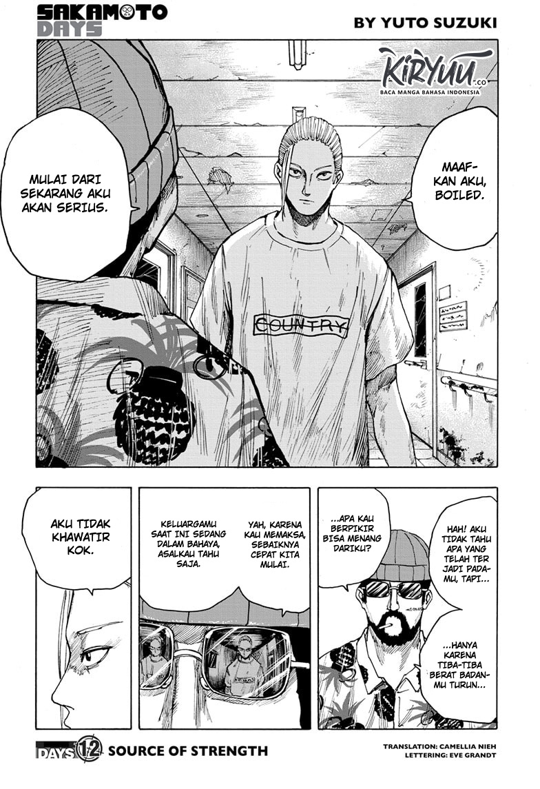 Manga Sakamoto Days Chapter 12 gambar nomor 2