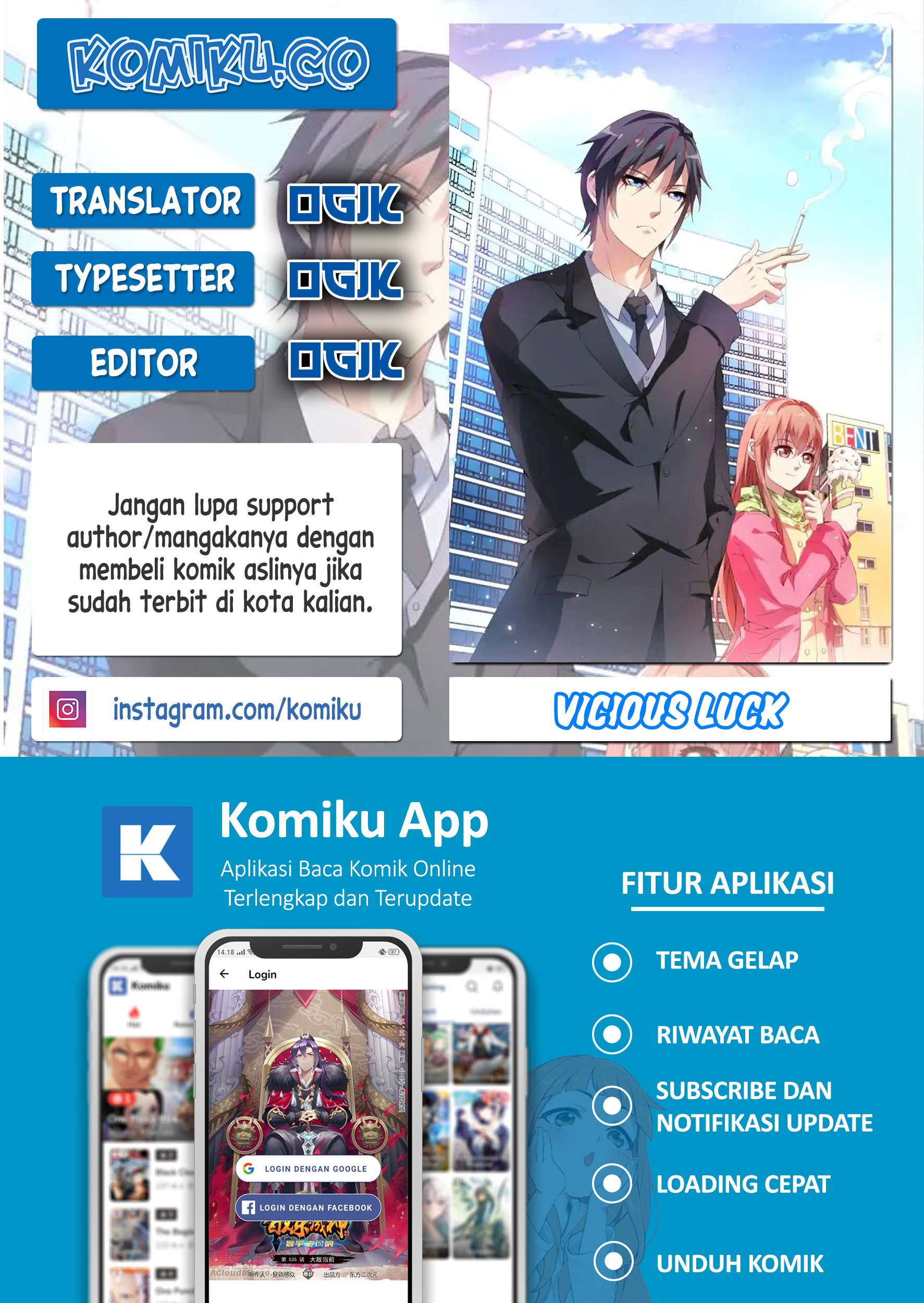 Komik Vicious Luck Chapter 4 gambar nomor 1