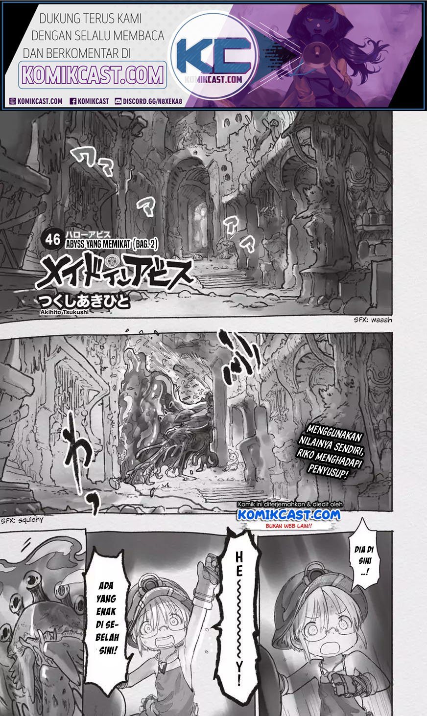 Manga Made in Abyss Chapter 46.2 gambar nomor 2