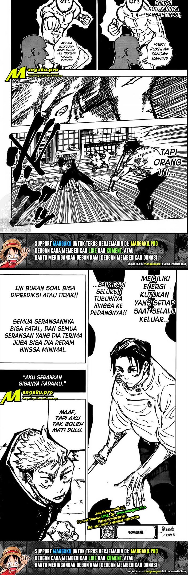 Jujutsu Kaisen Chapter 140 Gambar 11