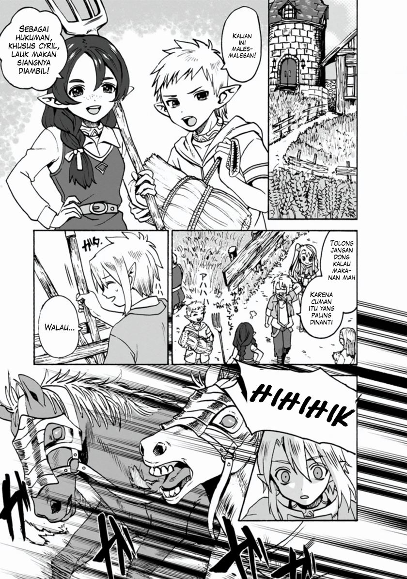 Komik Elf Tensei Kara no Cheat Kenkokuki Chapter 01.2 gambar nomor 1