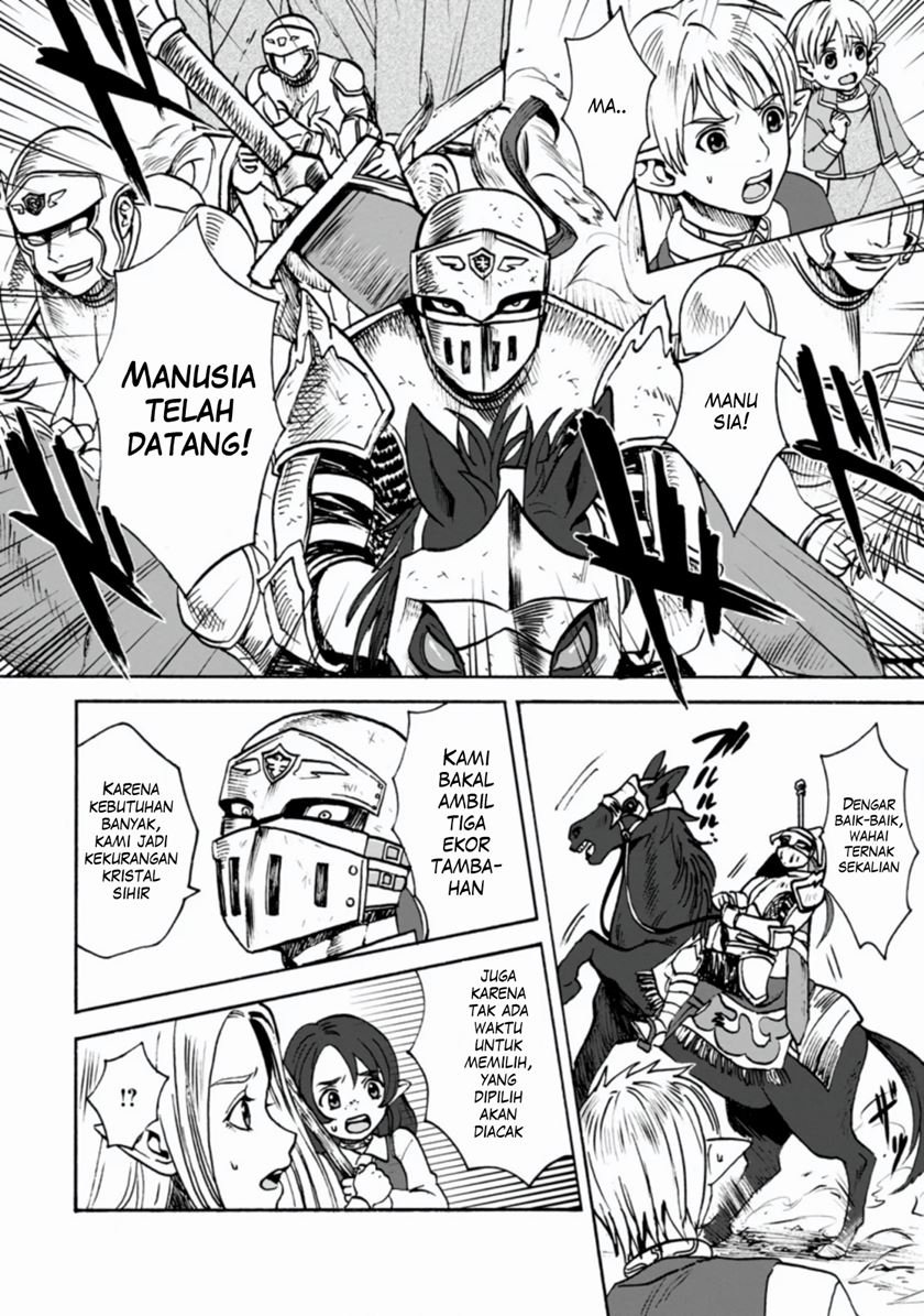 Manga Elf Tensei Kara no Cheat Kenkokuki Chapter 01.2 gambar nomor 2
