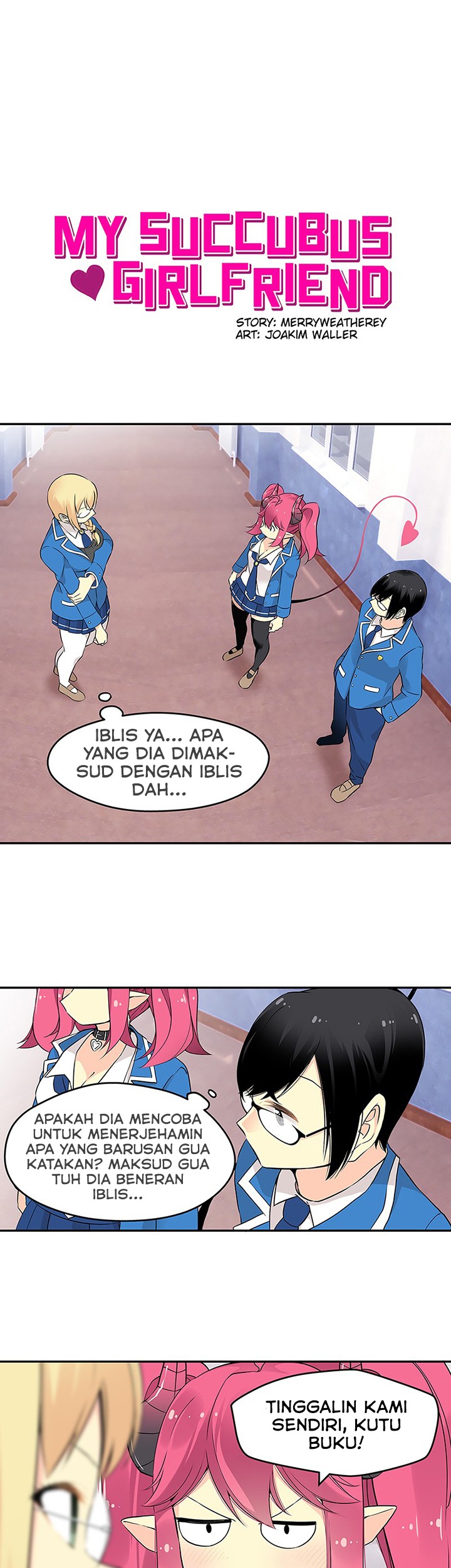 Manhwa My Succubus Girlfriend New Chapter 13 gambar nomor 2