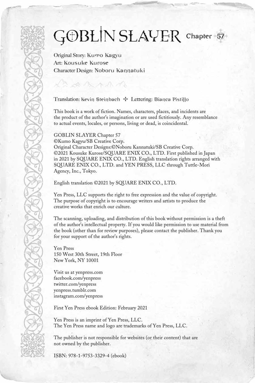 Goblin Slayer Chapter 57 Gambar 30