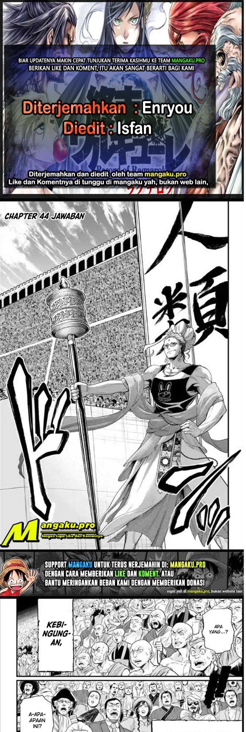 Komik Shuumatsu no Valkyrie Chapter 44.1 gambar nomor 1