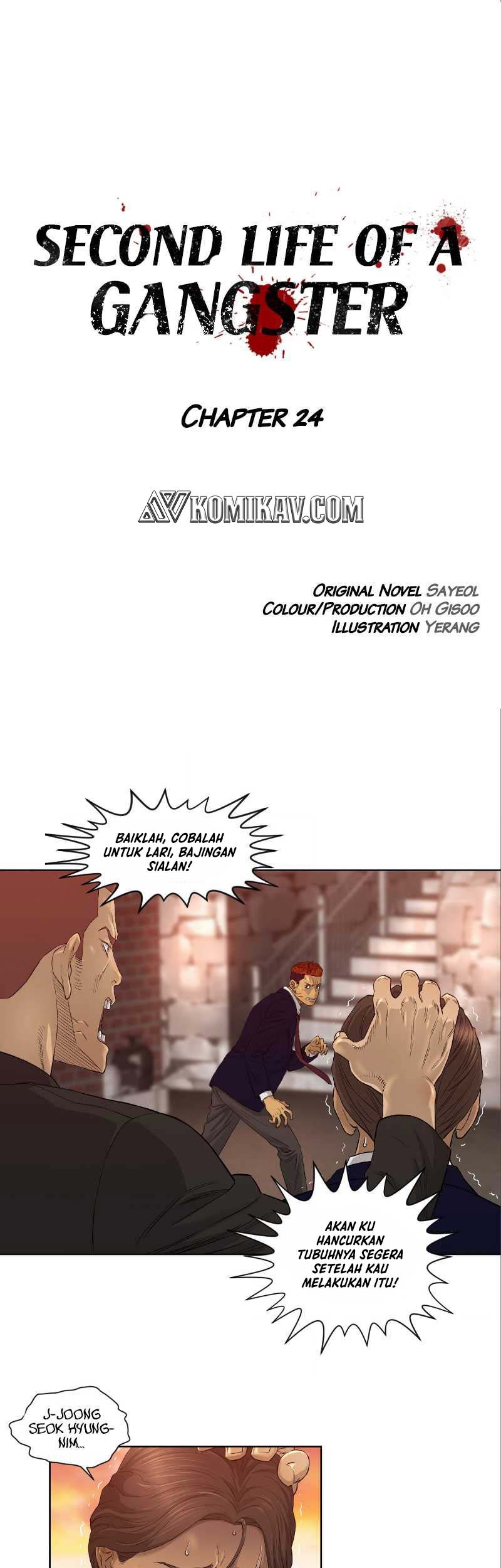 Manhwa Second life of a Gangster Chapter 24 gambar nomor 2