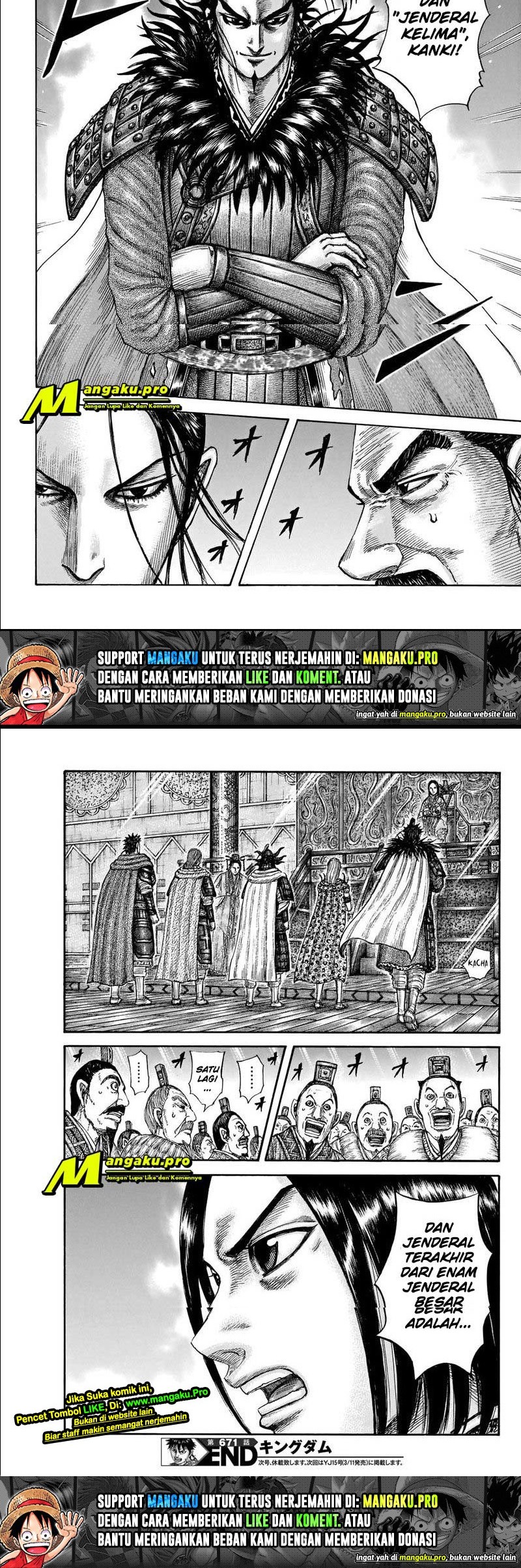 Kingdom Chapter 671 Gambar 11