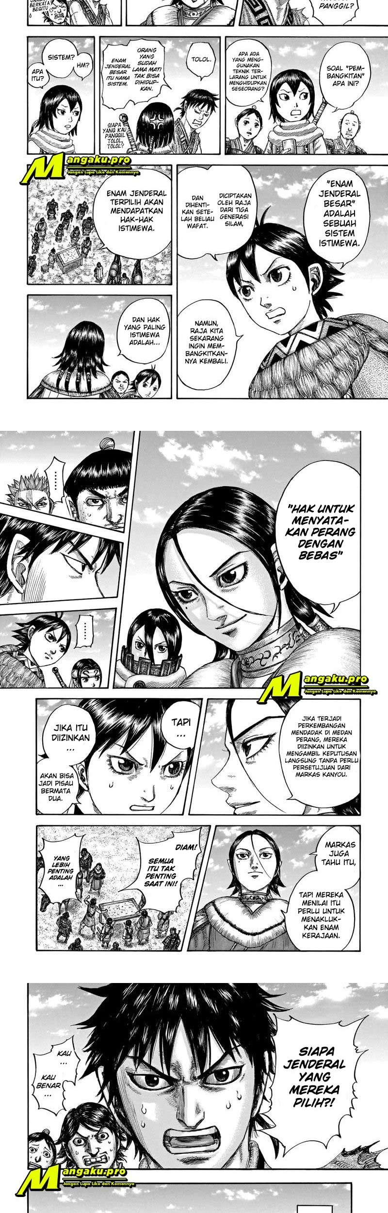 Kingdom Chapter 671 Gambar 5