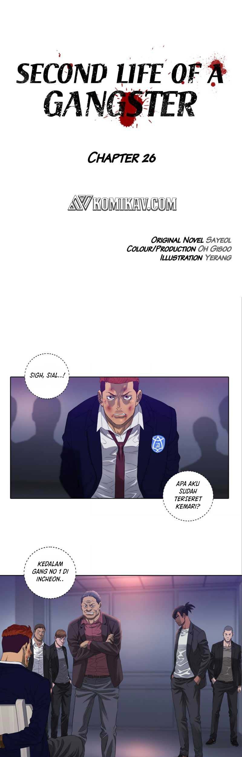 Manhwa Second life of a Gangster Chapter 26 gambar nomor 2