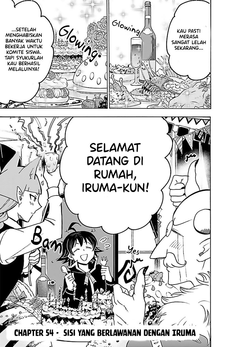 Komik Mairimashita! Iruma-kun Chapter 54 gambar nomor 1