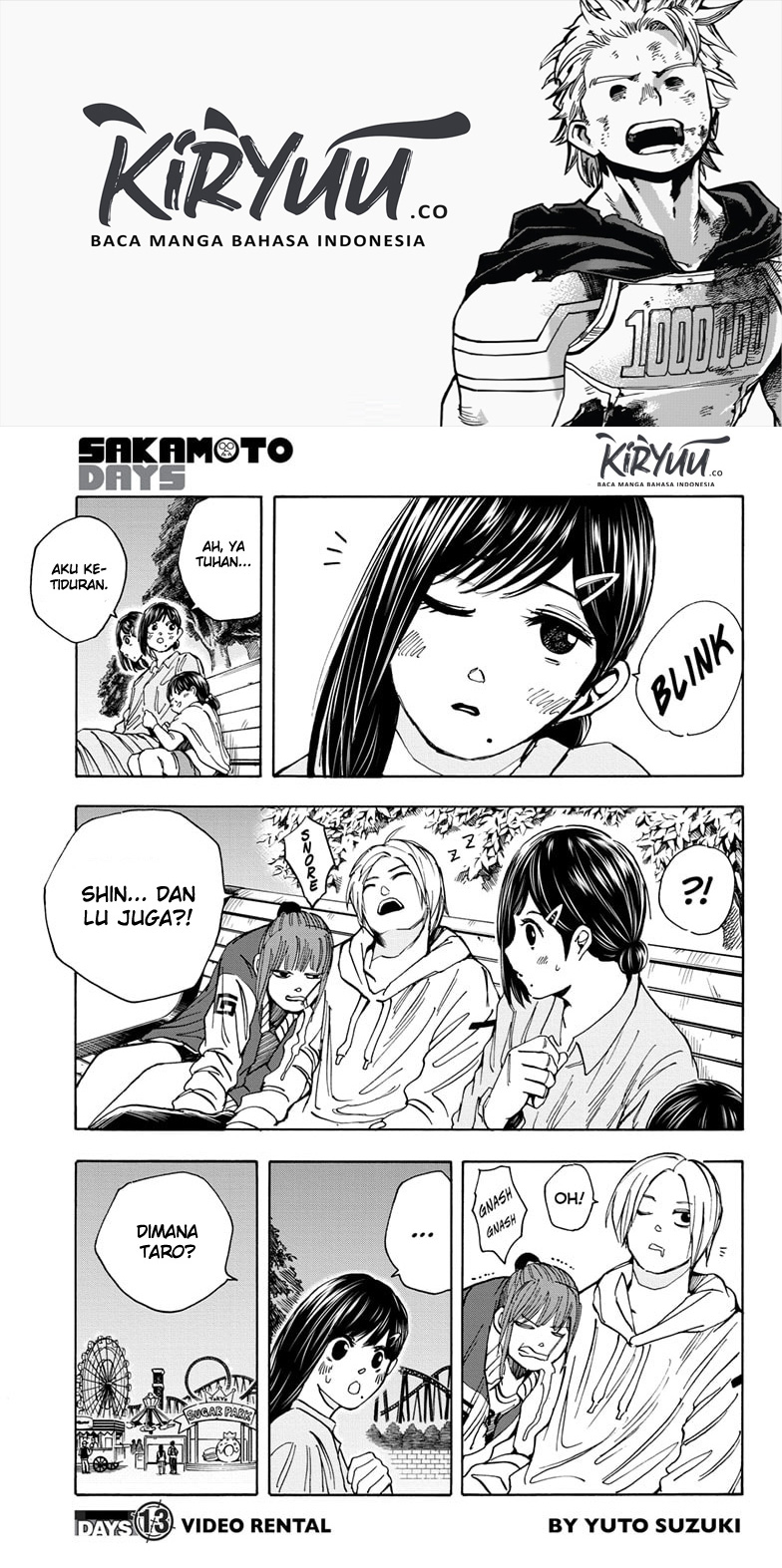 Manga Sakamoto Days Chapter 13 gambar nomor 2