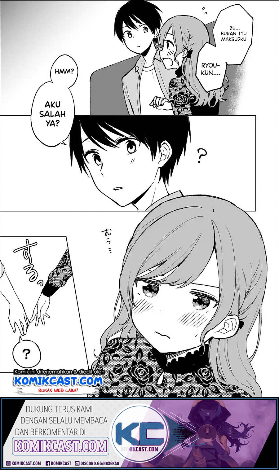 Chikan Saresou ni Natteiru S-kyuu Bishoujo wo Tasuketara Tonari no Seki no Osanajimi datta Chapter 21.1 Gambar 6