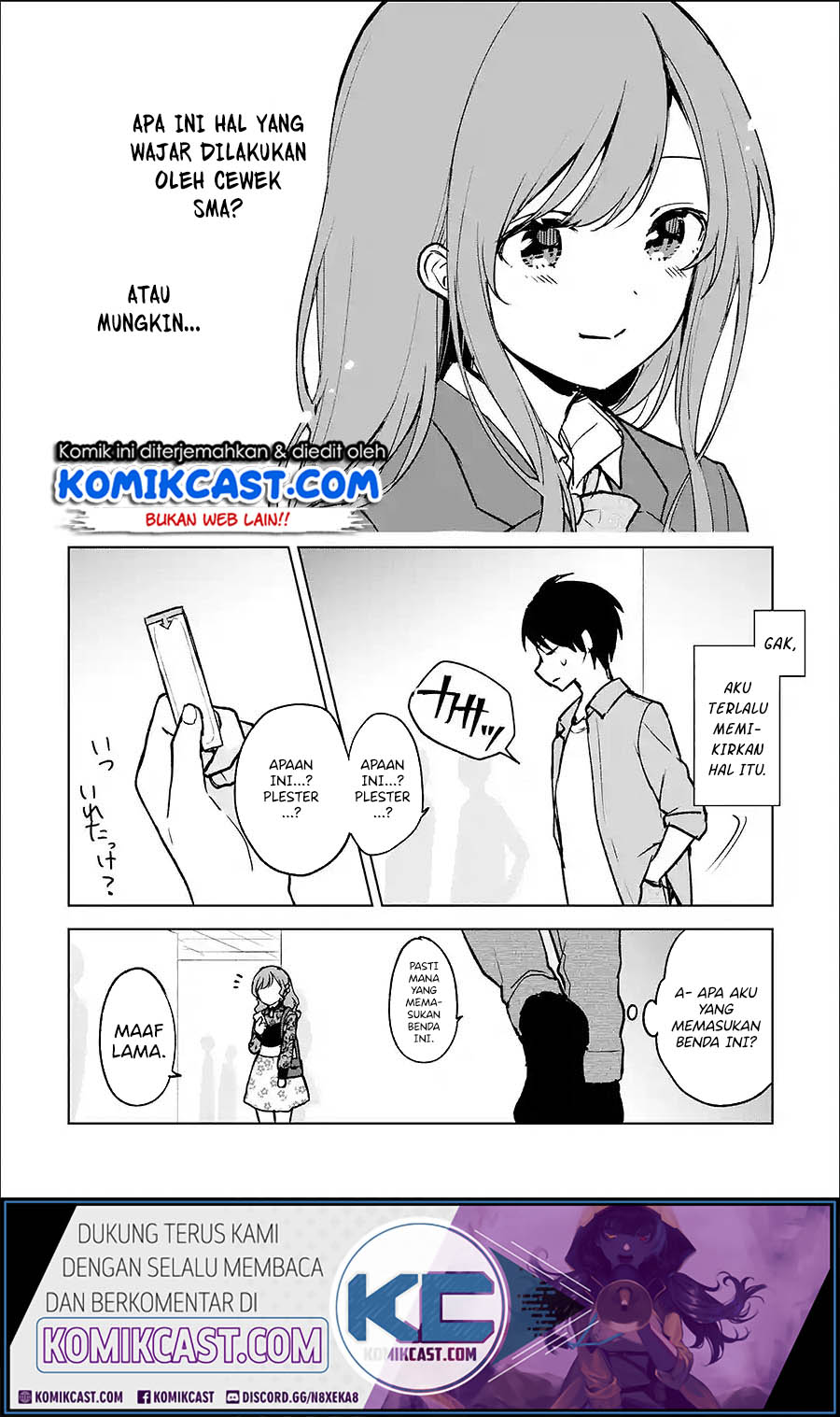 Chikan Saresou ni Natteiru S-kyuu Bishoujo wo Tasuketara Tonari no Seki no Osanajimi datta Chapter 21.1 Gambar 11