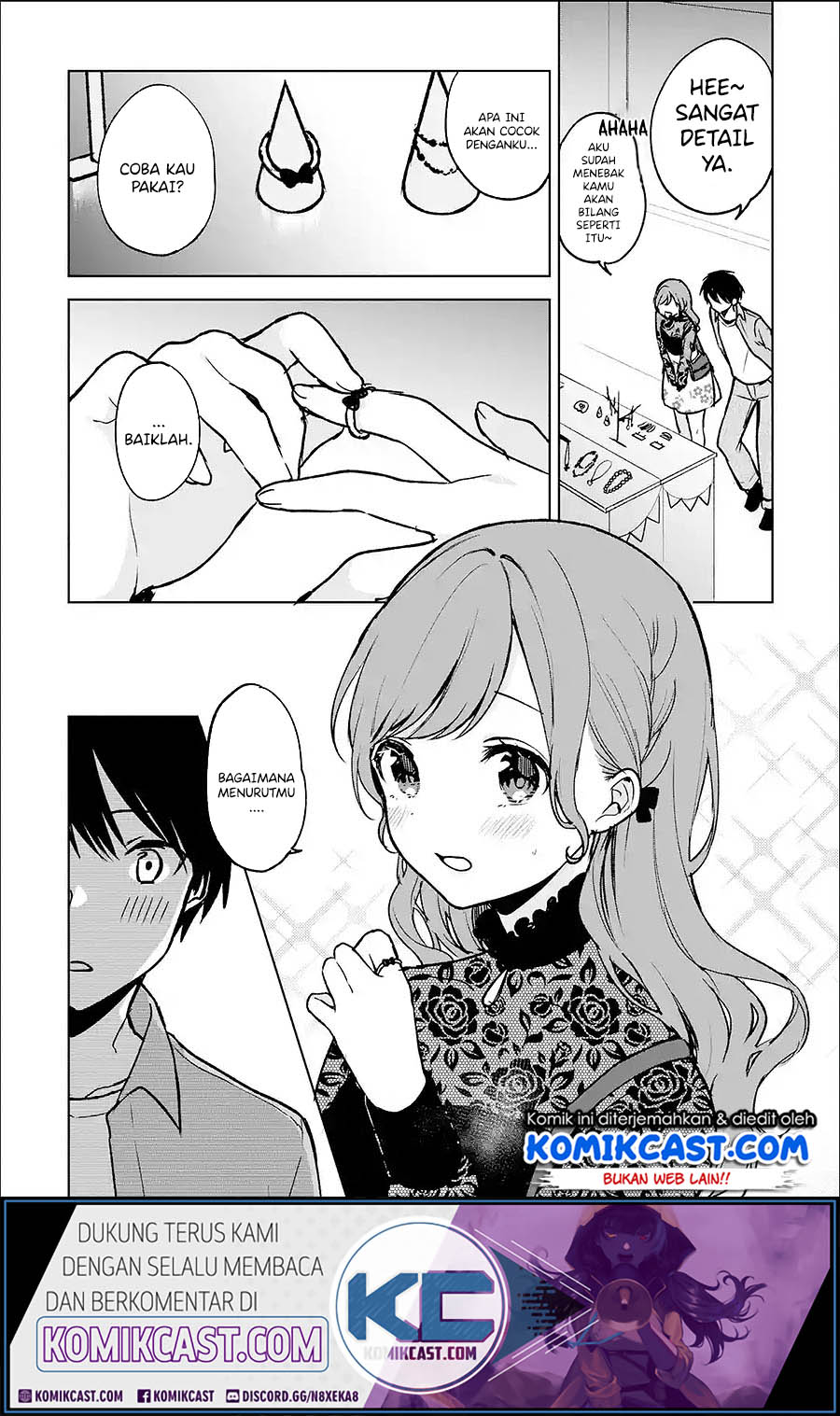 Chikan Saresou ni Natteiru S-kyuu Bishoujo wo Tasuketara Tonari no Seki no Osanajimi datta Chapter 21.1 Gambar 13