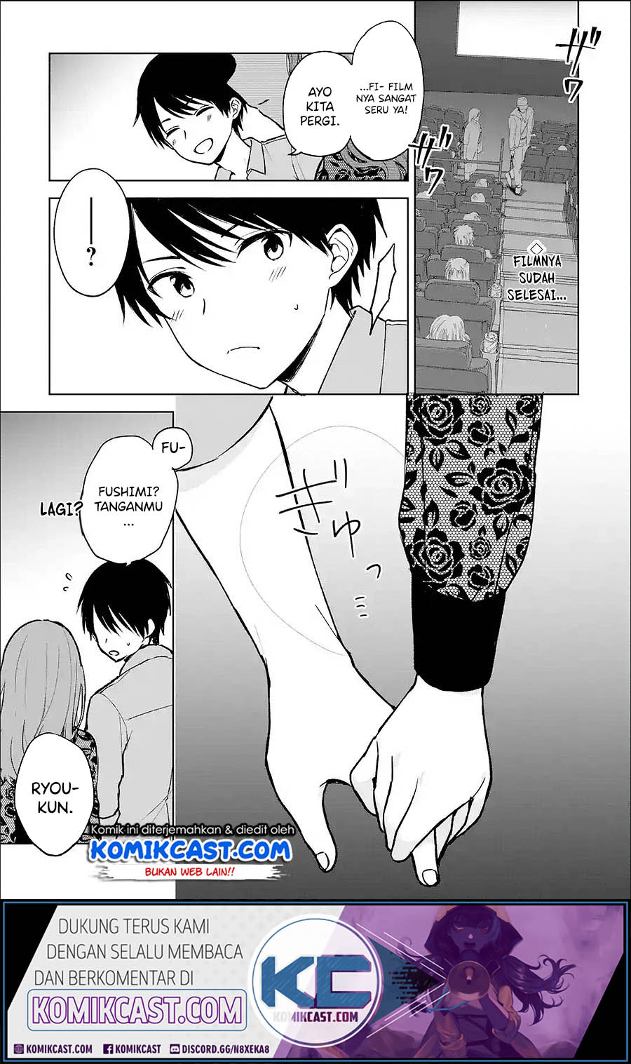 Manga Chikan Saresou ni Natteiru S-kyuu Bishoujo wo Tasuketara Tonari no Seki no Osanajimi datta Chapter 21.1 gambar nomor 2