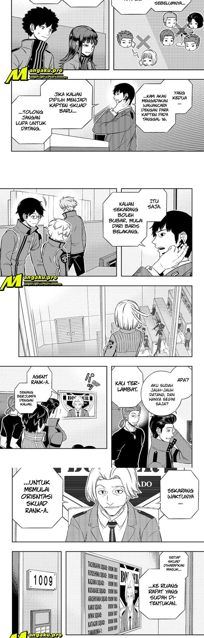 Manga World Trigger Chapter 206 gambar nomor 2