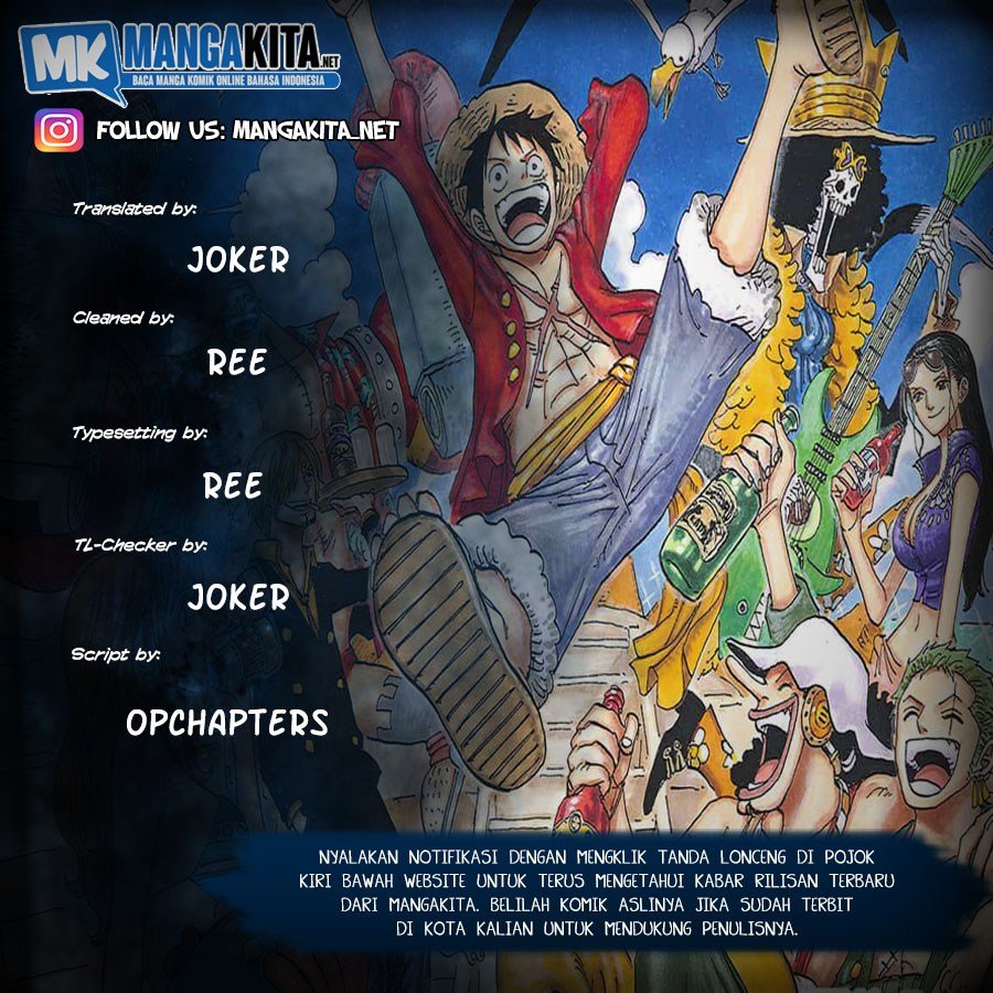 Komik One Piece Chapter 1006 gambar nomor 1