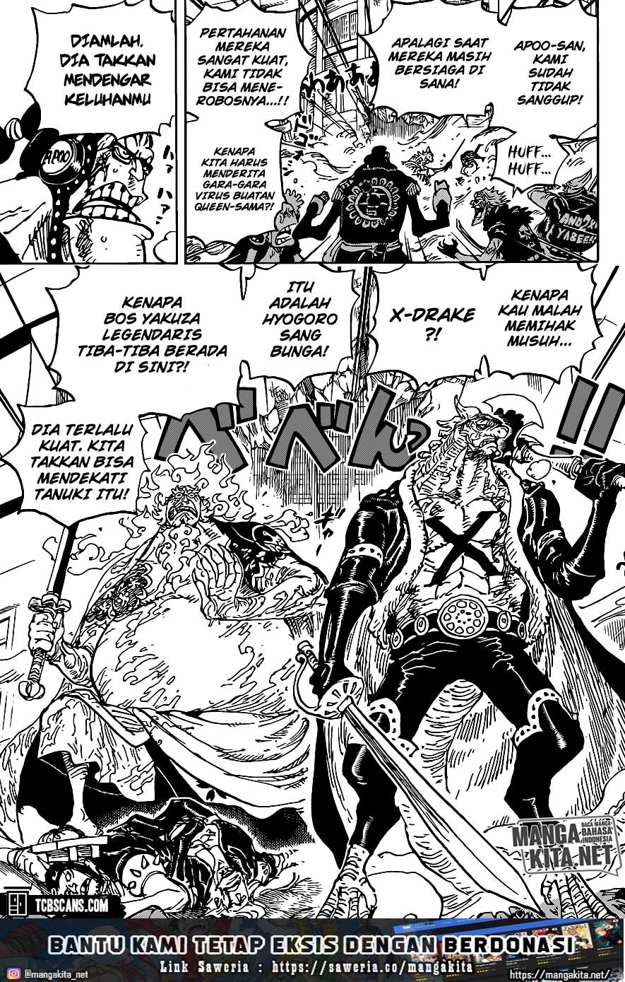 One Piece Chapter 1006 Gambar 10