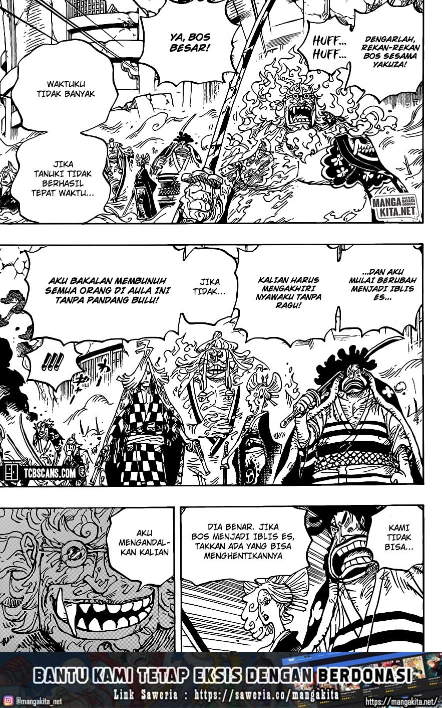 One Piece Chapter 1006 Gambar 12