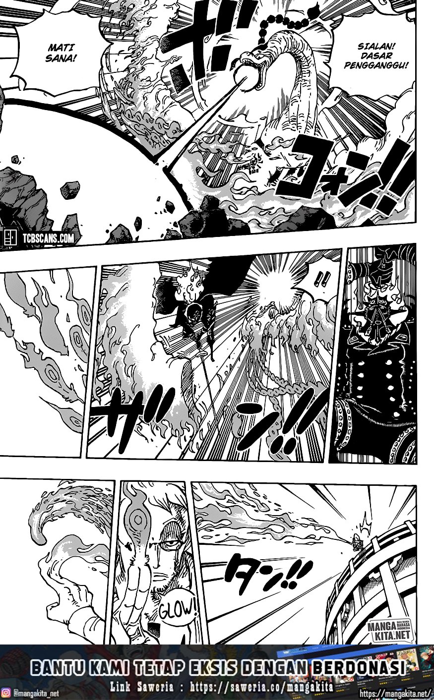 One Piece Chapter 1006 Gambar 16