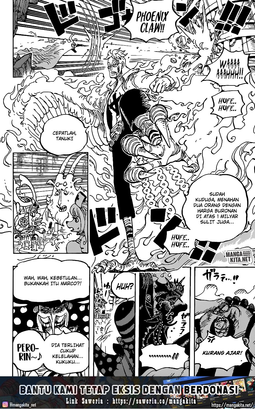 One Piece Chapter 1006 Gambar 19