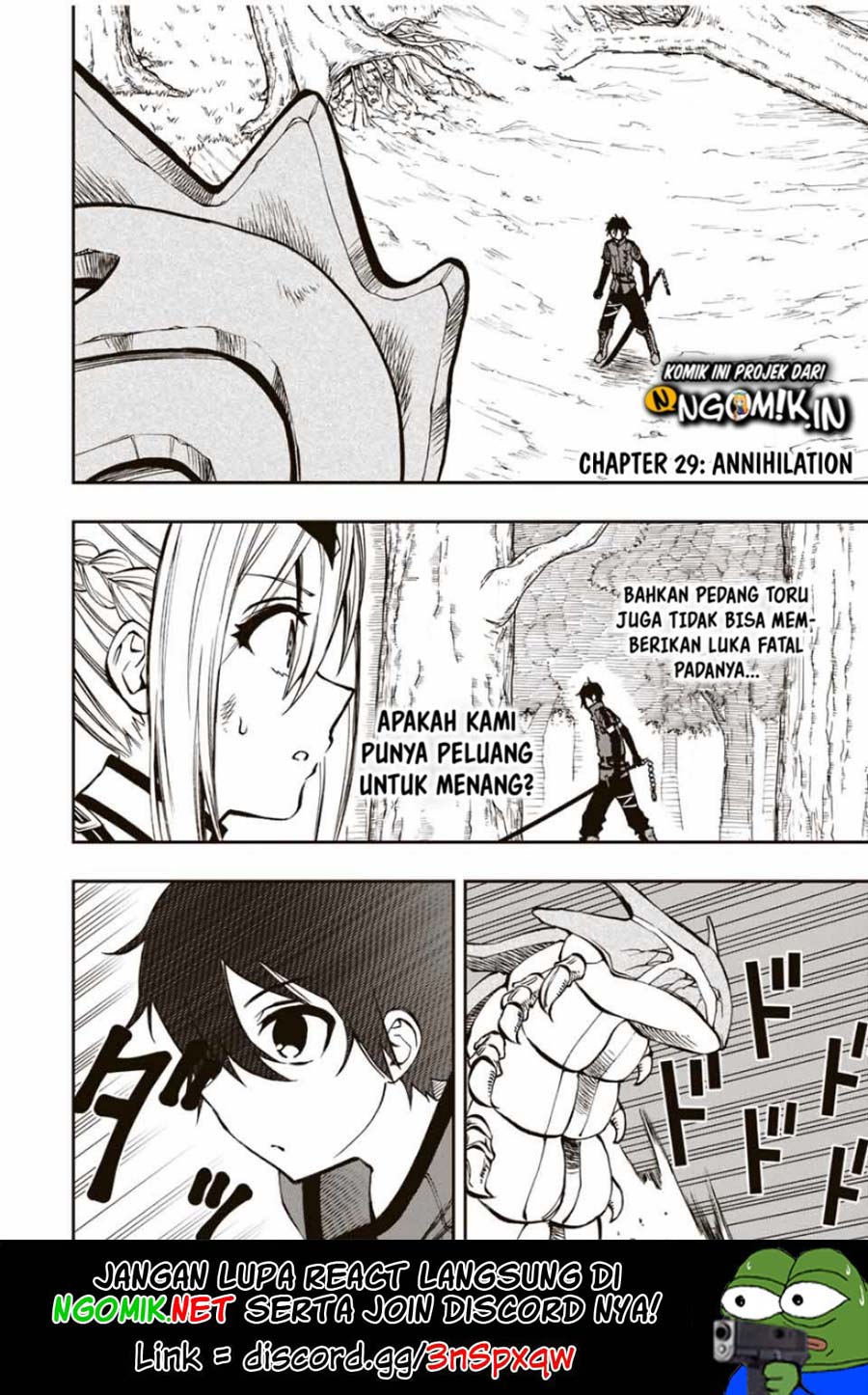 Manga The Reincarnated Inferior Magic Swordsman Chapter 29 gambar nomor 2