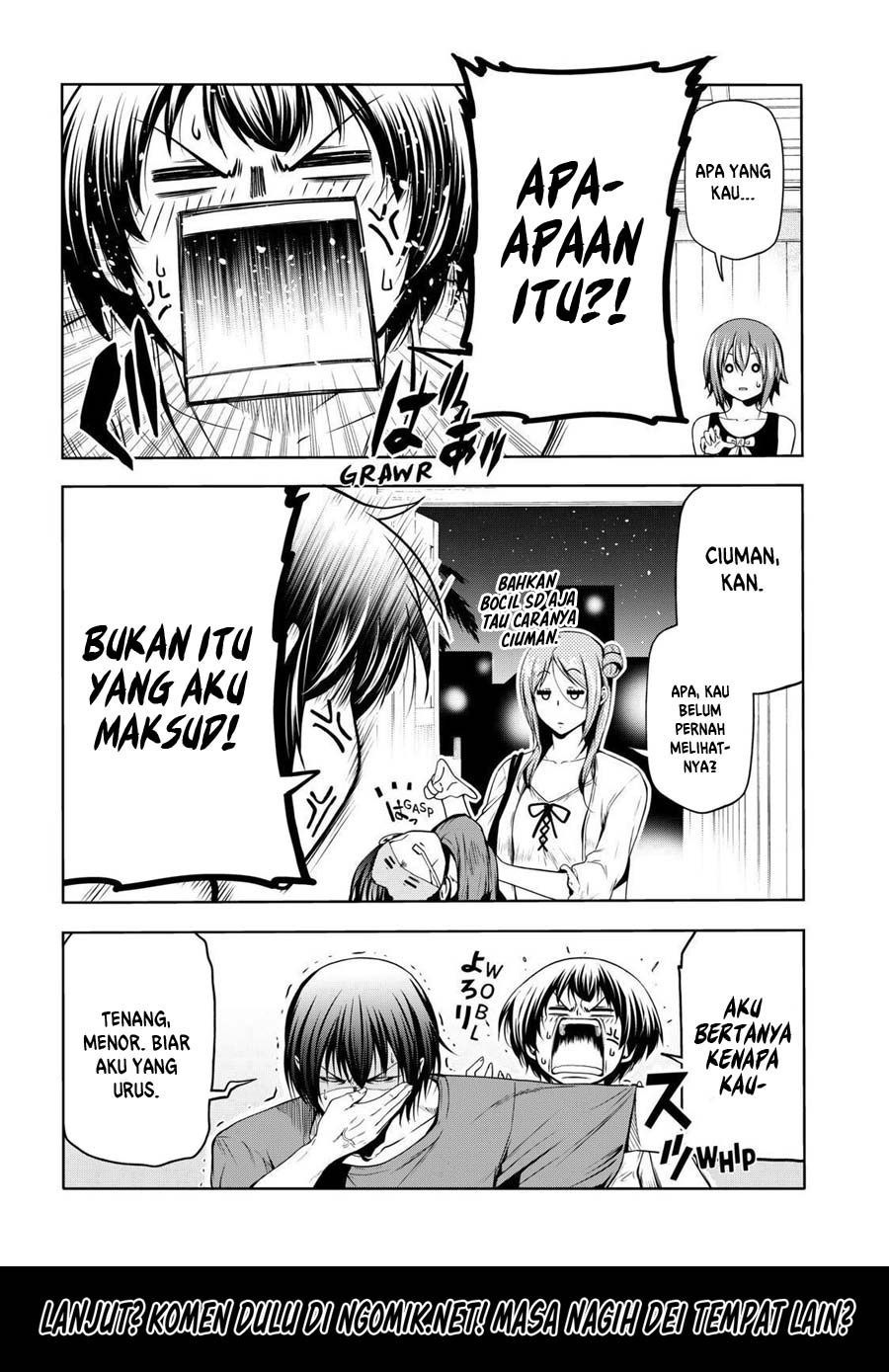 Grand Blue Chapter 66.1 Gambar 5