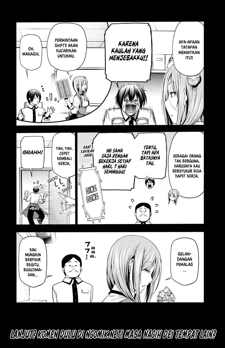 Grand Blue Chapter 66.1 Gambar 9