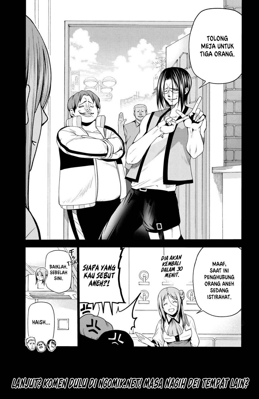 Grand Blue Chapter 66.1 Gambar 12