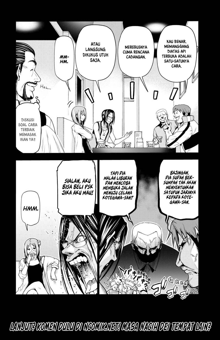 Grand Blue Chapter 66.1 Gambar 15