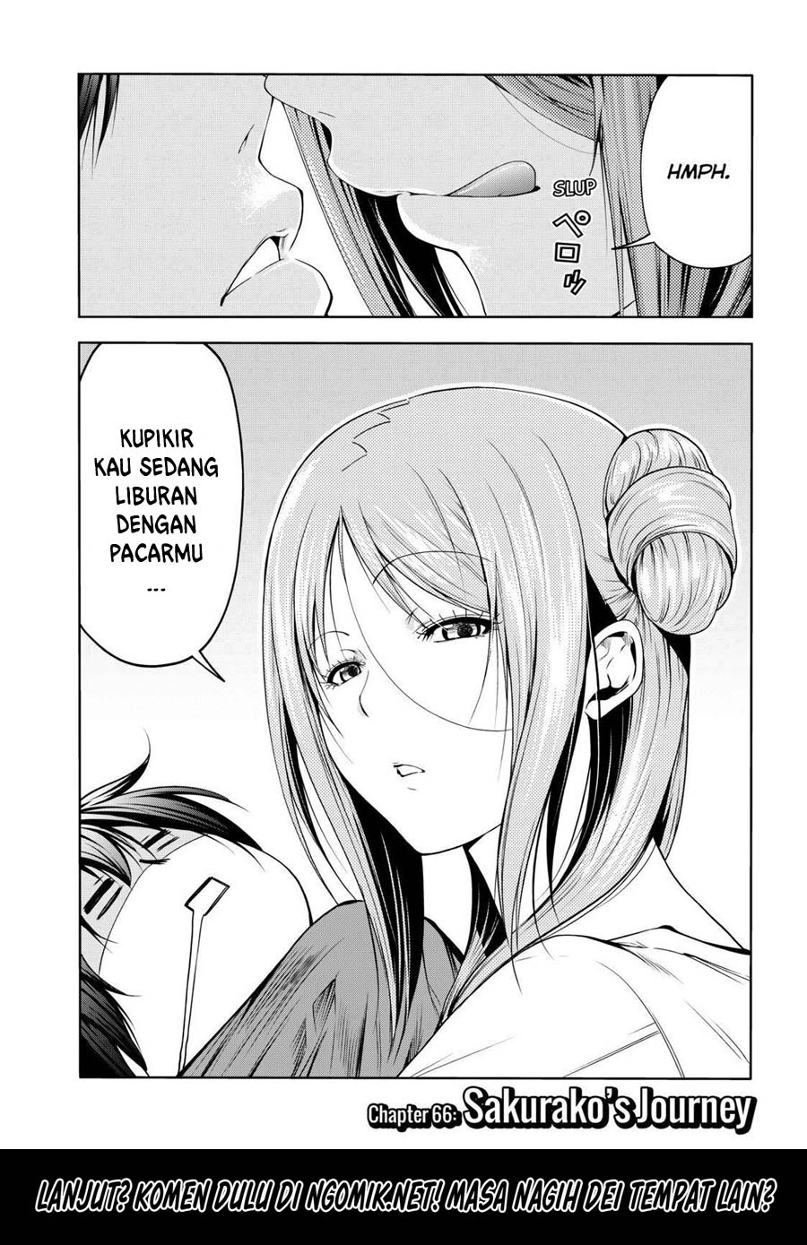 Manga Grand Blue Chapter 66.1 gambar nomor 2