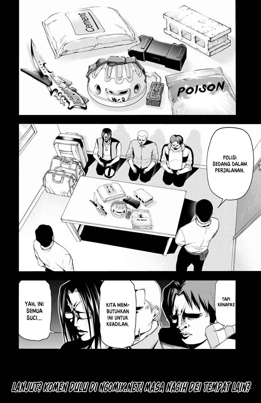 Grand Blue Chapter 66.1 Gambar 23