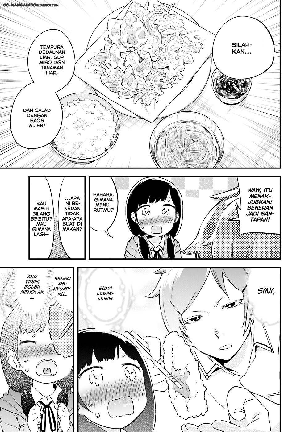 Senpai, Sore hitokuchi kudasai! Chapter 06 Gambar 3