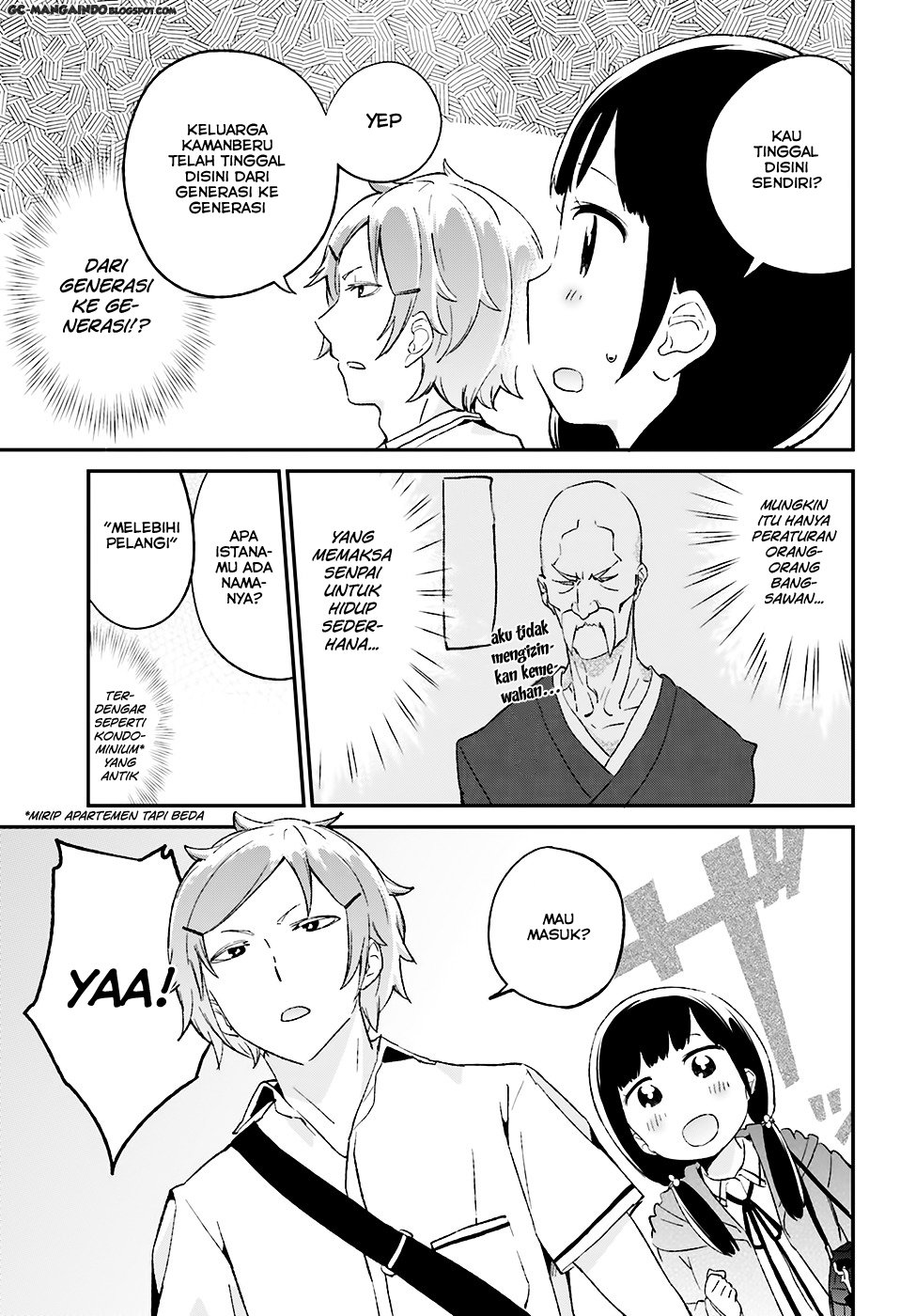 Senpai, Sore hitokuchi kudasai! Chapter 05 Gambar 5