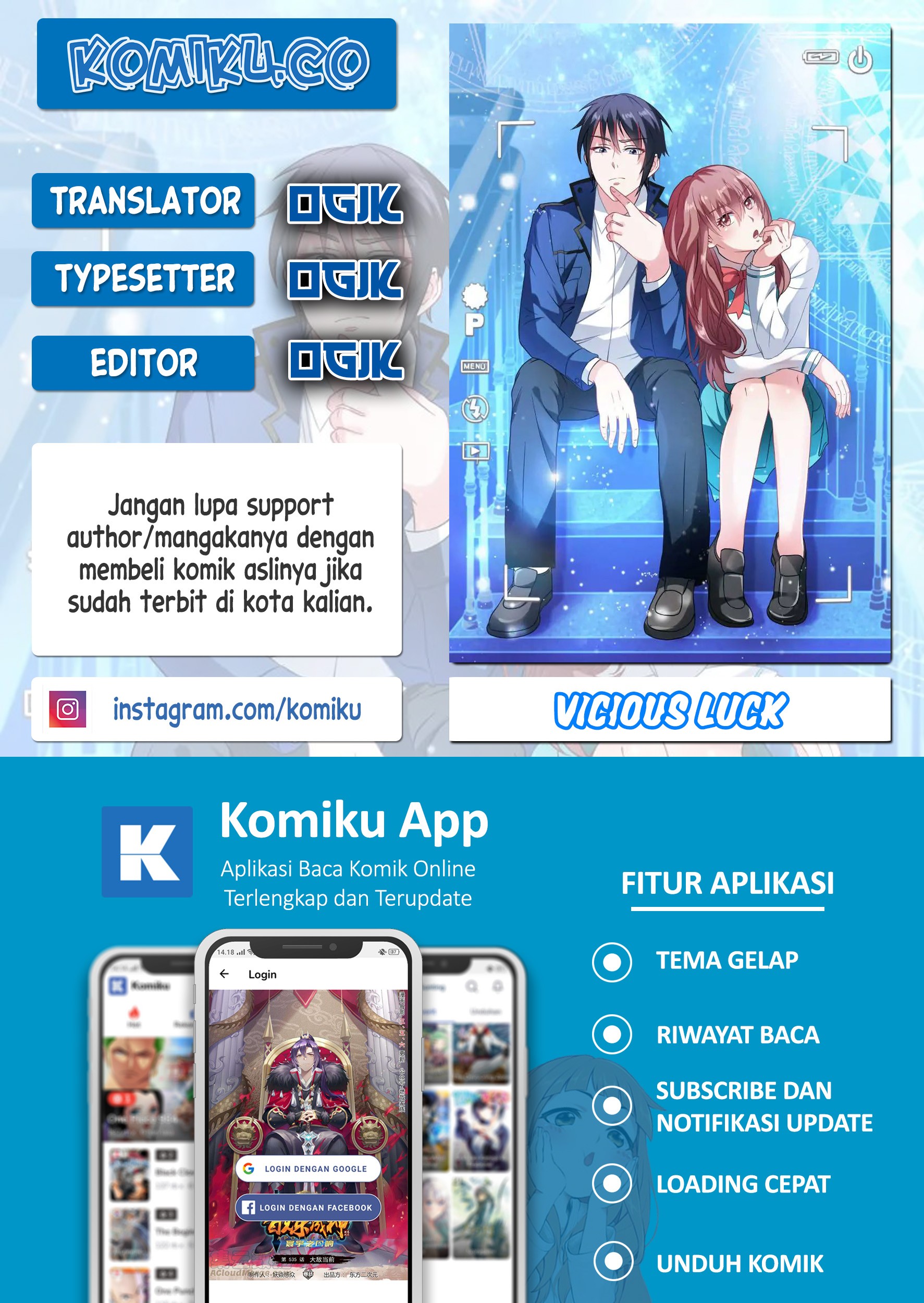 Komik Vicious Luck Chapter 67 gambar nomor 1