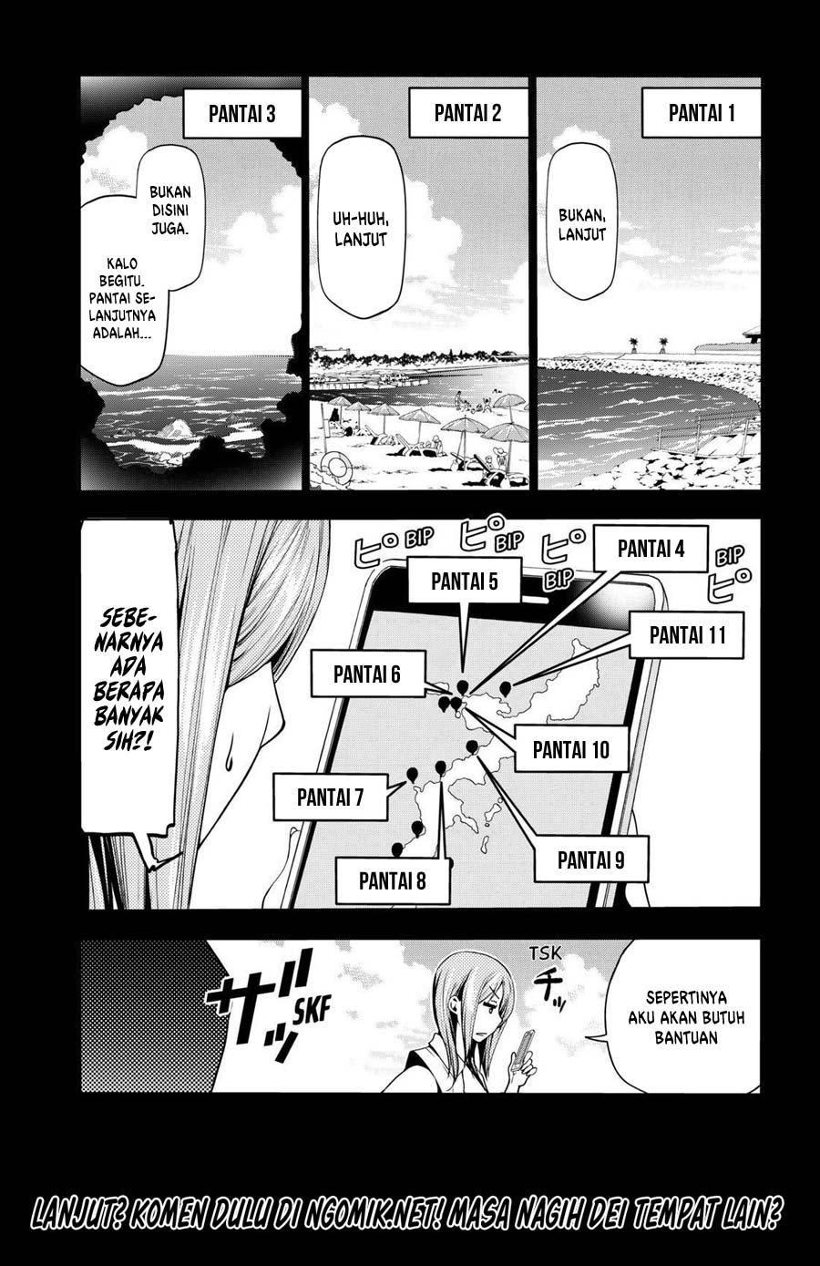 Grand Blue Chapter 66.2 Gambar 6