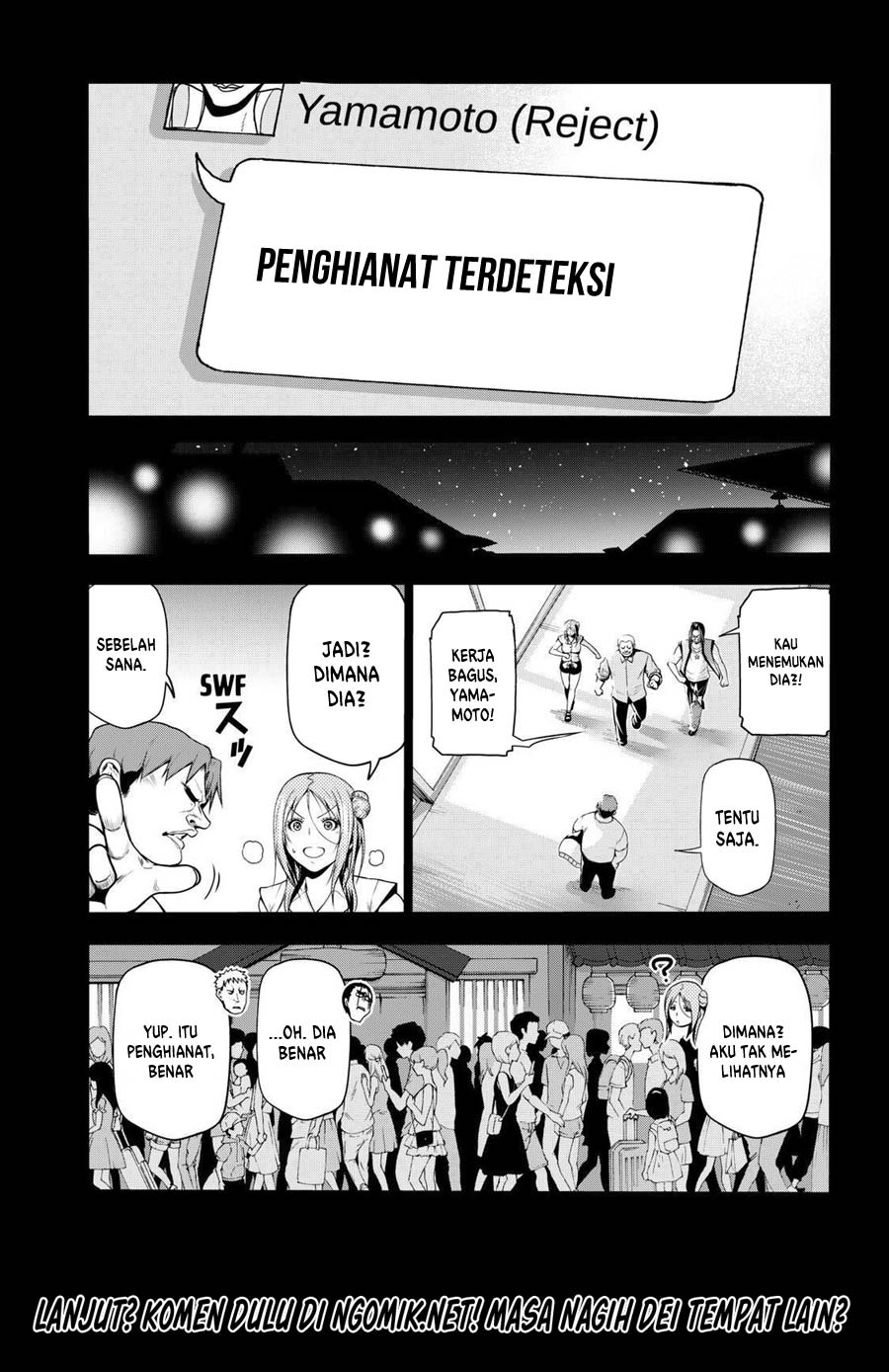 Grand Blue Chapter 66.2 Gambar 12