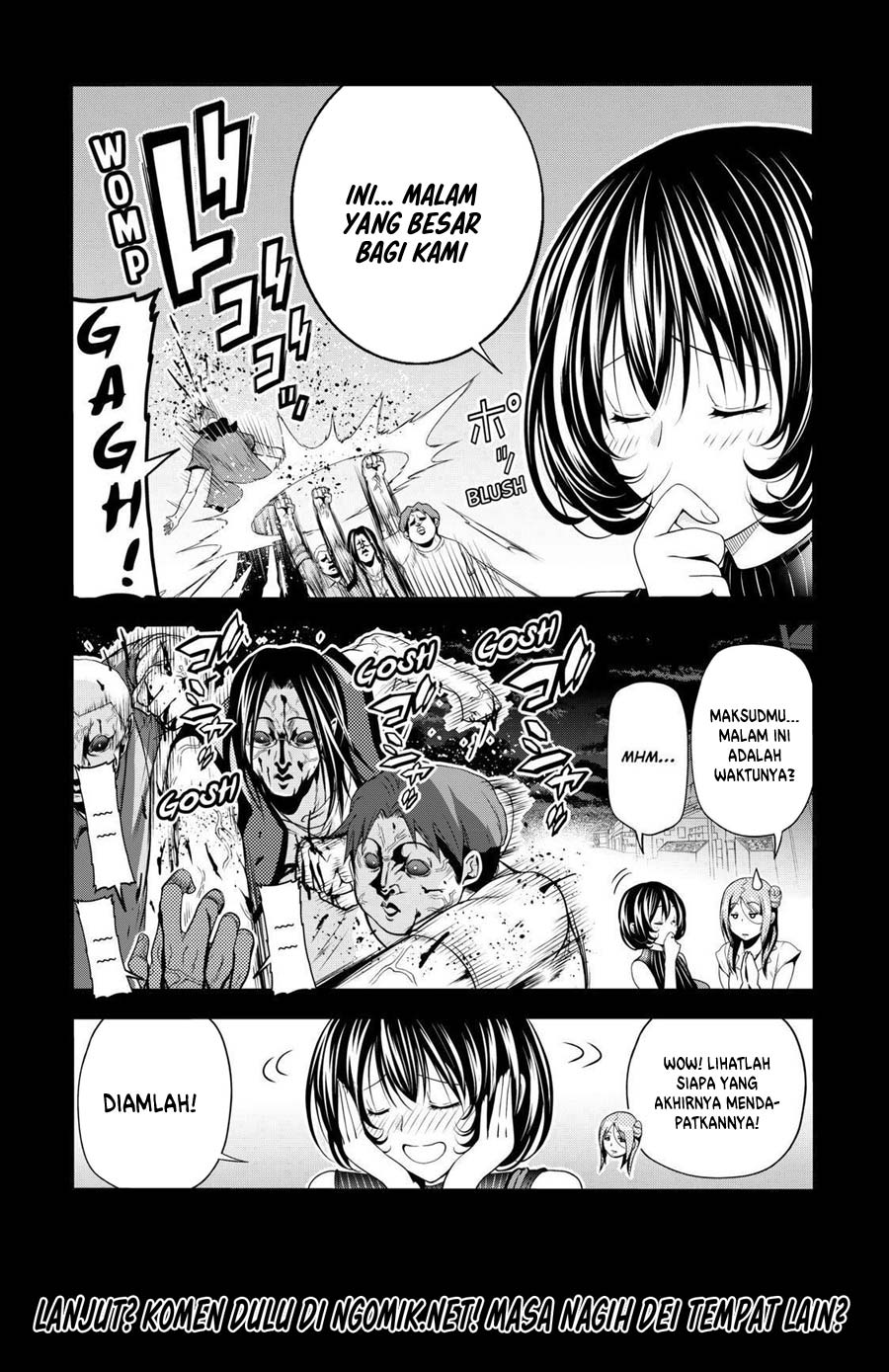 Grand Blue Chapter 66.2 Gambar 16