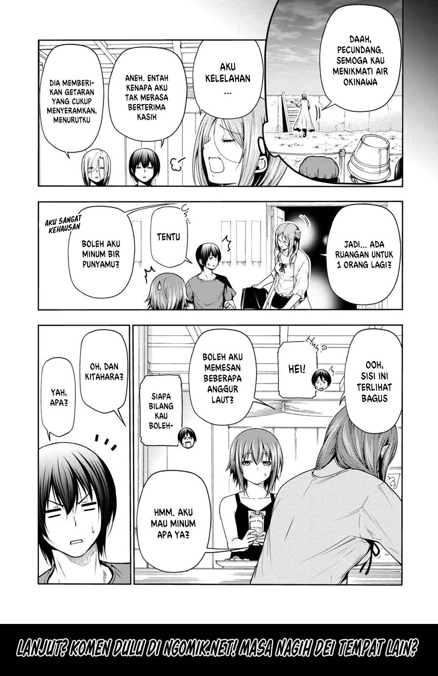 Grand Blue Chapter 66.2 Gambar 21