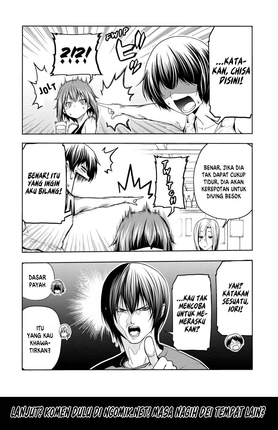 Grand Blue Chapter 66.2 Gambar 26