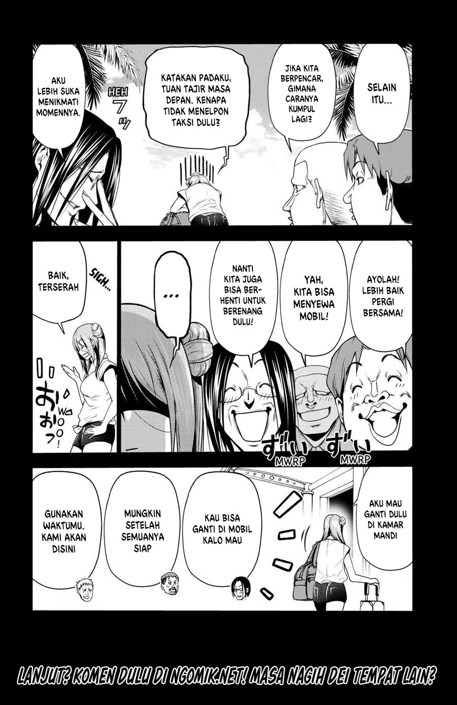 Grand Blue Chapter 66.2 Gambar 3