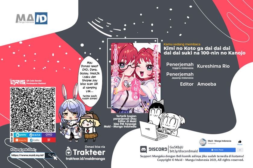 Komik Kimi no Koto ga Dai Dai Dai Dai Daisuki na 100-ri no Kanojo Chapter 39 gambar nomor 1