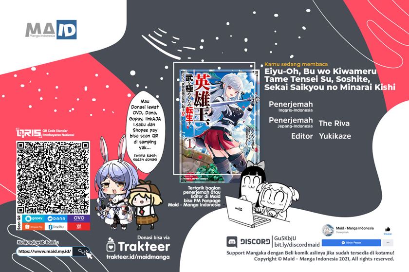 Komik Eiyu-Oh, Bu wo Kiwameru Tame Tensei Su, Soshite, Sekai Saikyou no Minarai Kisi Chapter 9 gambar nomor 1