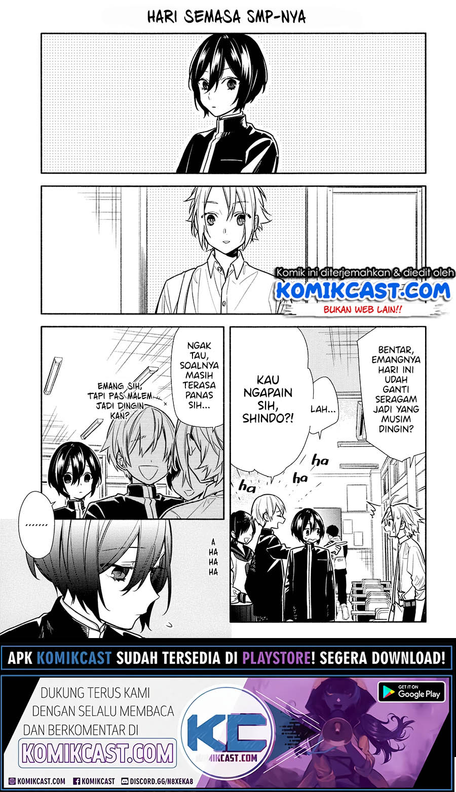Horimiya Chapter 121.5 Gambar 7