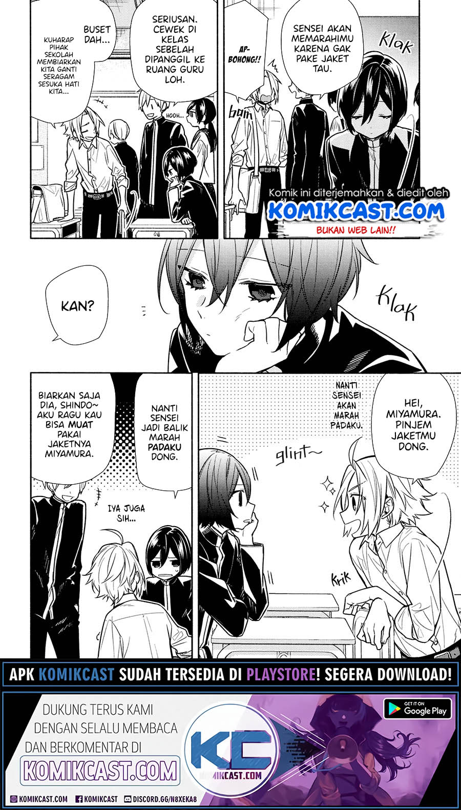 Horimiya Chapter 121.5 Gambar 8