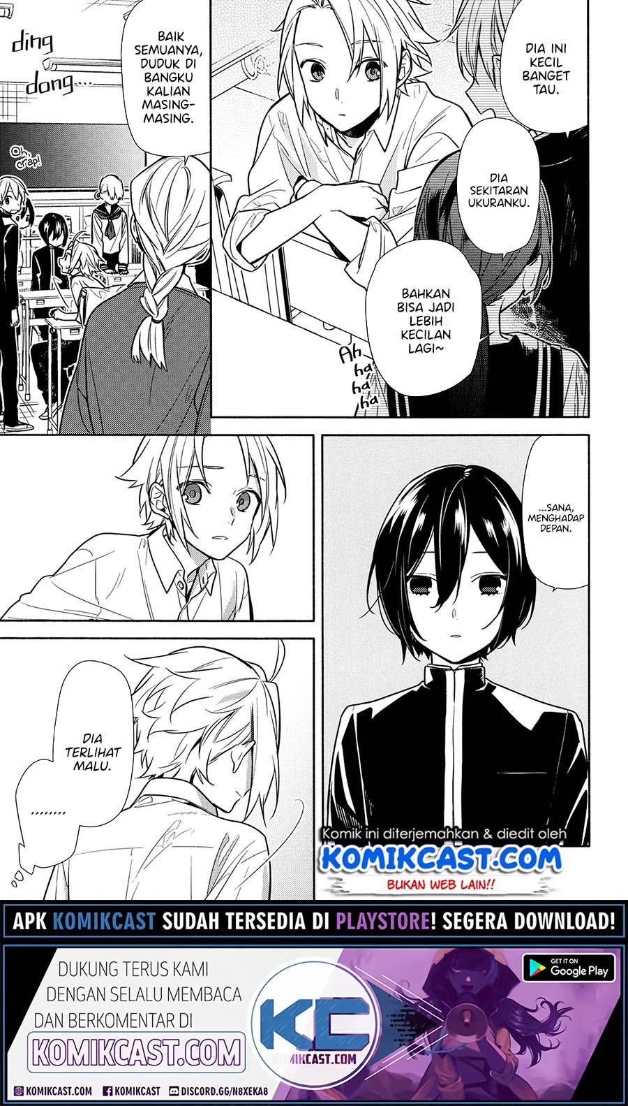 Horimiya Chapter 121.5 Gambar 9