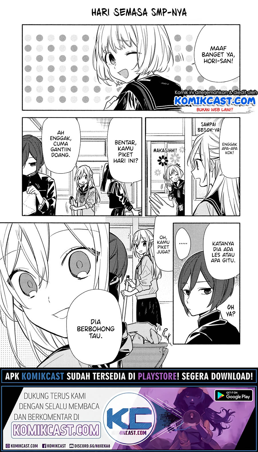 Horimiya Chapter 121.5 Gambar 3