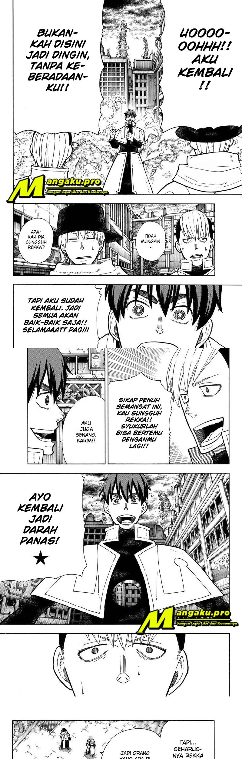 Komik Fire Brigade of Flames Chapter 257 gambar nomor 1